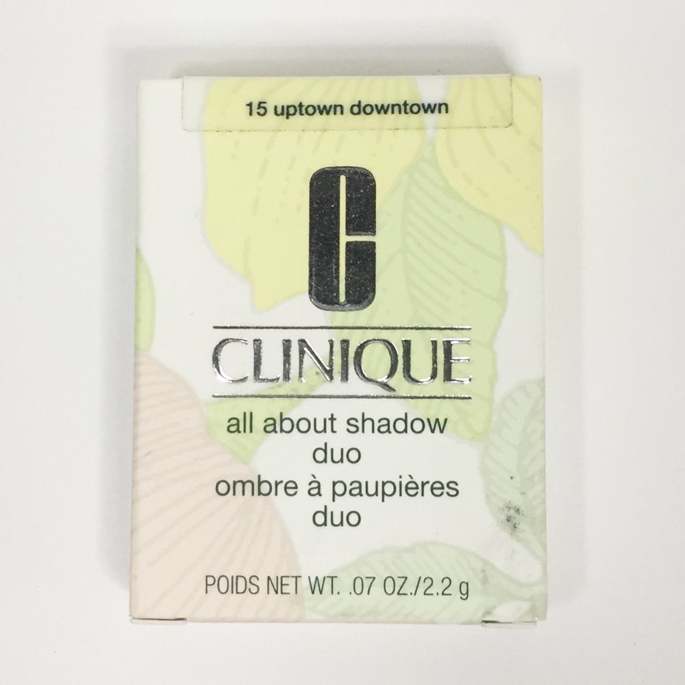 Clinique All About Shadow Duo Uptown / Downtown - New - Picture 2 of 4